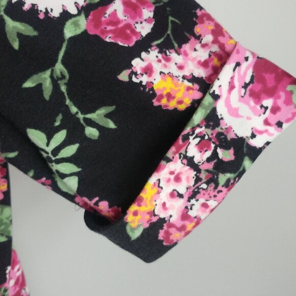 KAREN SCOTT SPORT Women's Plus Size Floral T-Shirt Dress Casual Comfy Loose - Picture 5 of 9